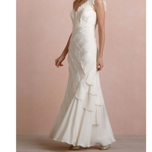 BHLDN gown ANTHROPOLOGIE - Picture 3 of 8